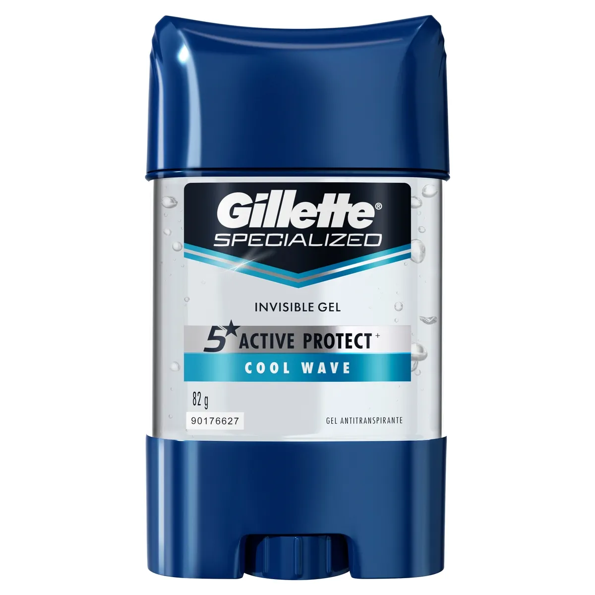 Desodorante Antitranspirante Gillette Specialized Cool Wave Gel Stick 82g — foto 10