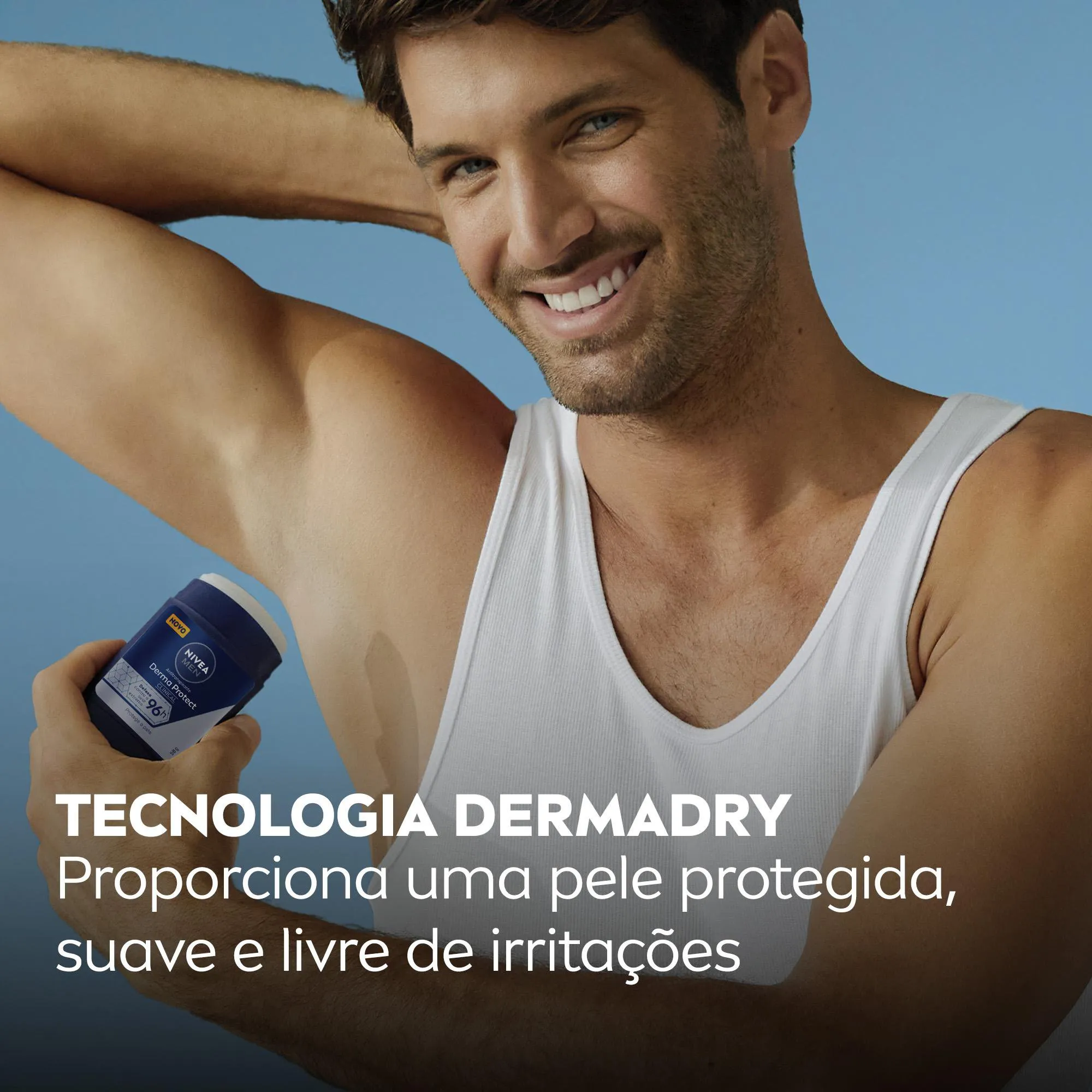 Desodorante Antitranspirante Nivea Men Derma Protect Clinical 96h Stick 54g — foto 5