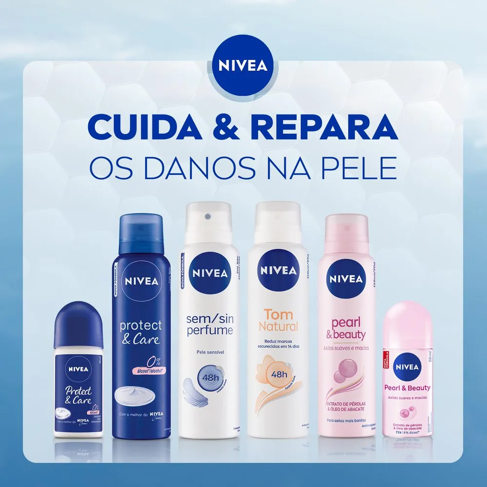 Desodorante Antitranspirante Nivea Pearl & Beauty 48h Roll-On 50ml — foto 8