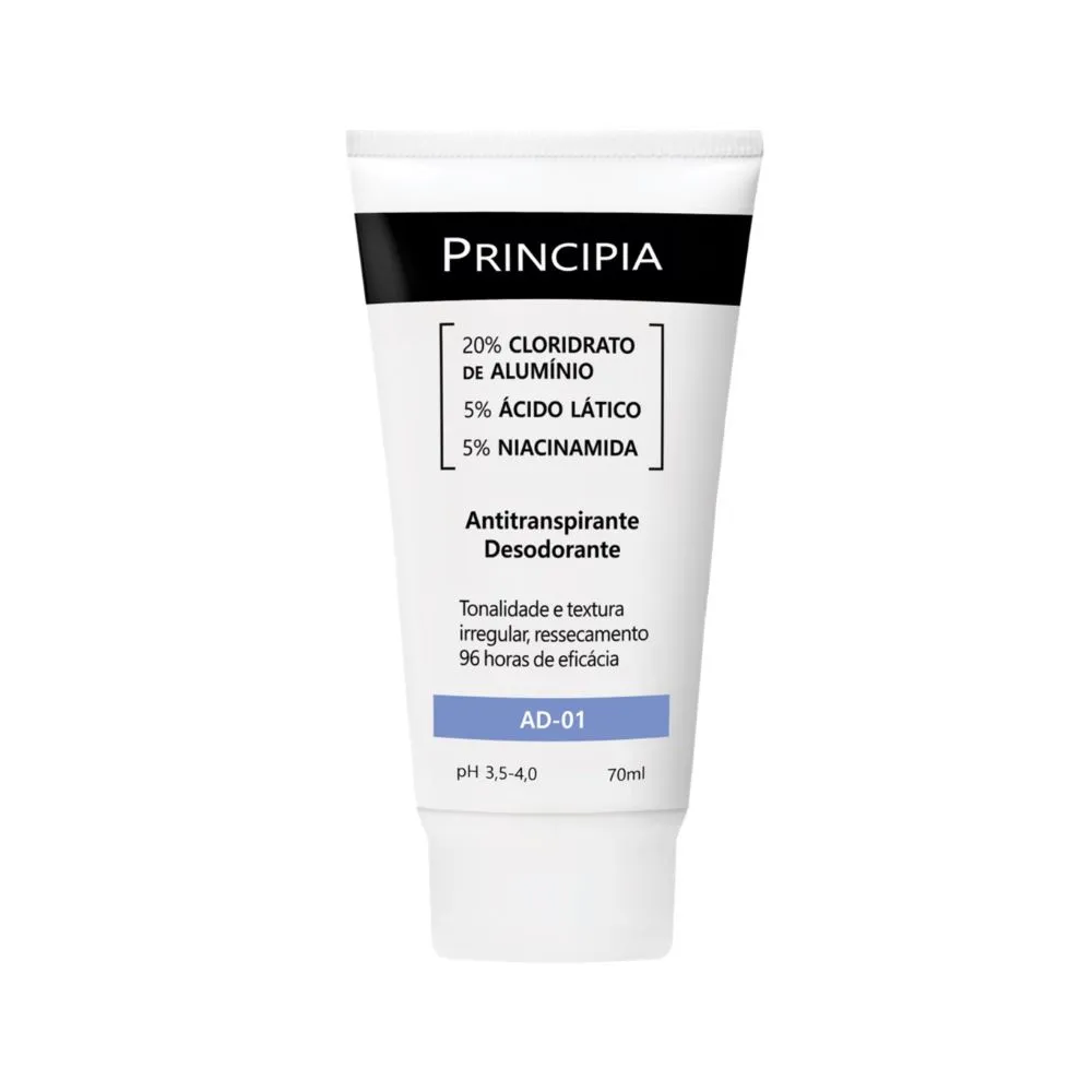 Desodorante Antitranspirante Principia AD-01 Creme 70ml