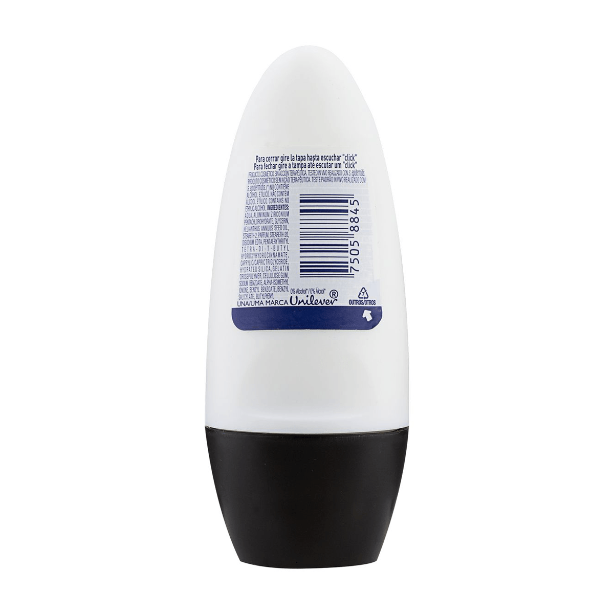 Desodorante Antitranspirante Rexona Antibacterial + Invisible 48h Roll-On 50ml — foto 2