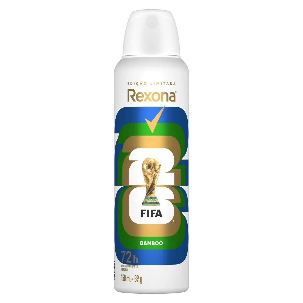 Desodorante Antitranspirante Rexona Bamboo Feminino 72h Aerossol 150ml — foto 2