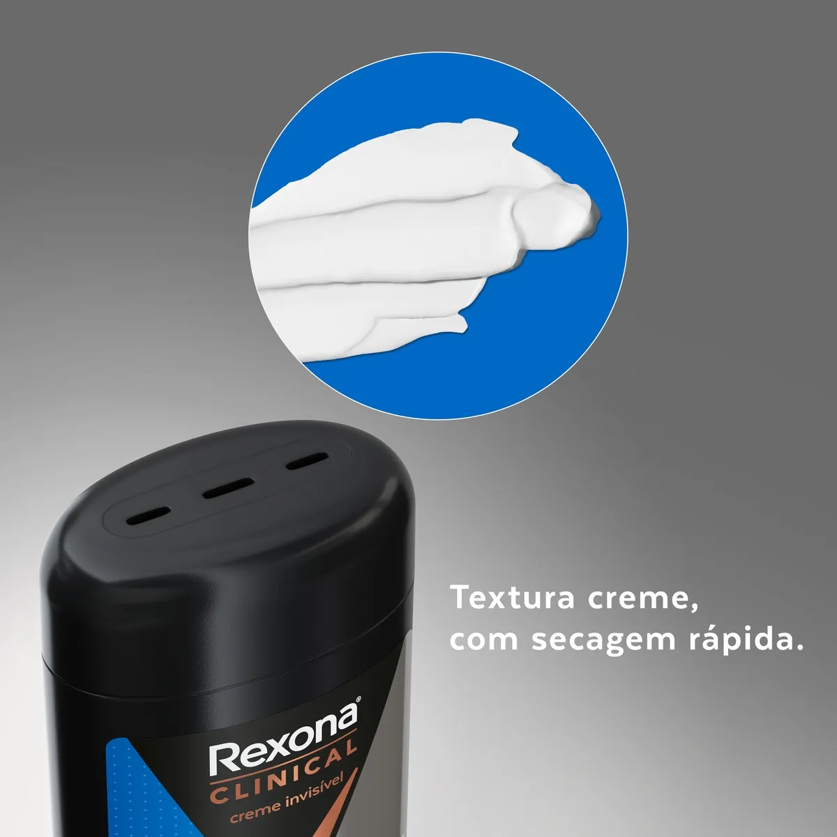 Desodorante Antitranspirante Rexona Clinical Clean 96h Creme 58g — foto 6