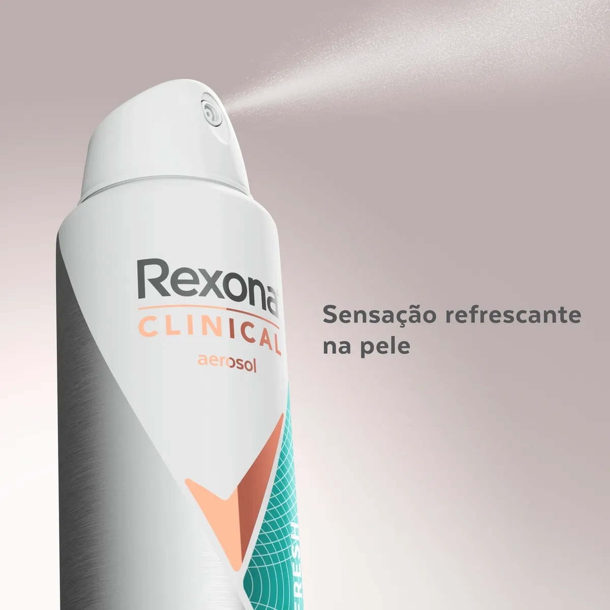 Desodorante Antitranspirante Rexona Clinical Refresh 96h Aerossol 150ml — foto 6