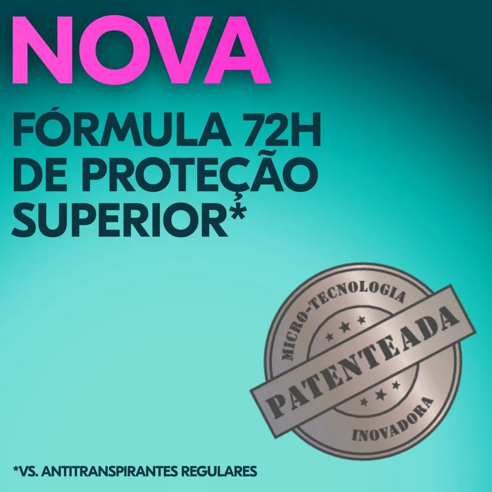Desodorante Antitranspirante Rexona Invisible 72h Aerossol 250ml — foto 6