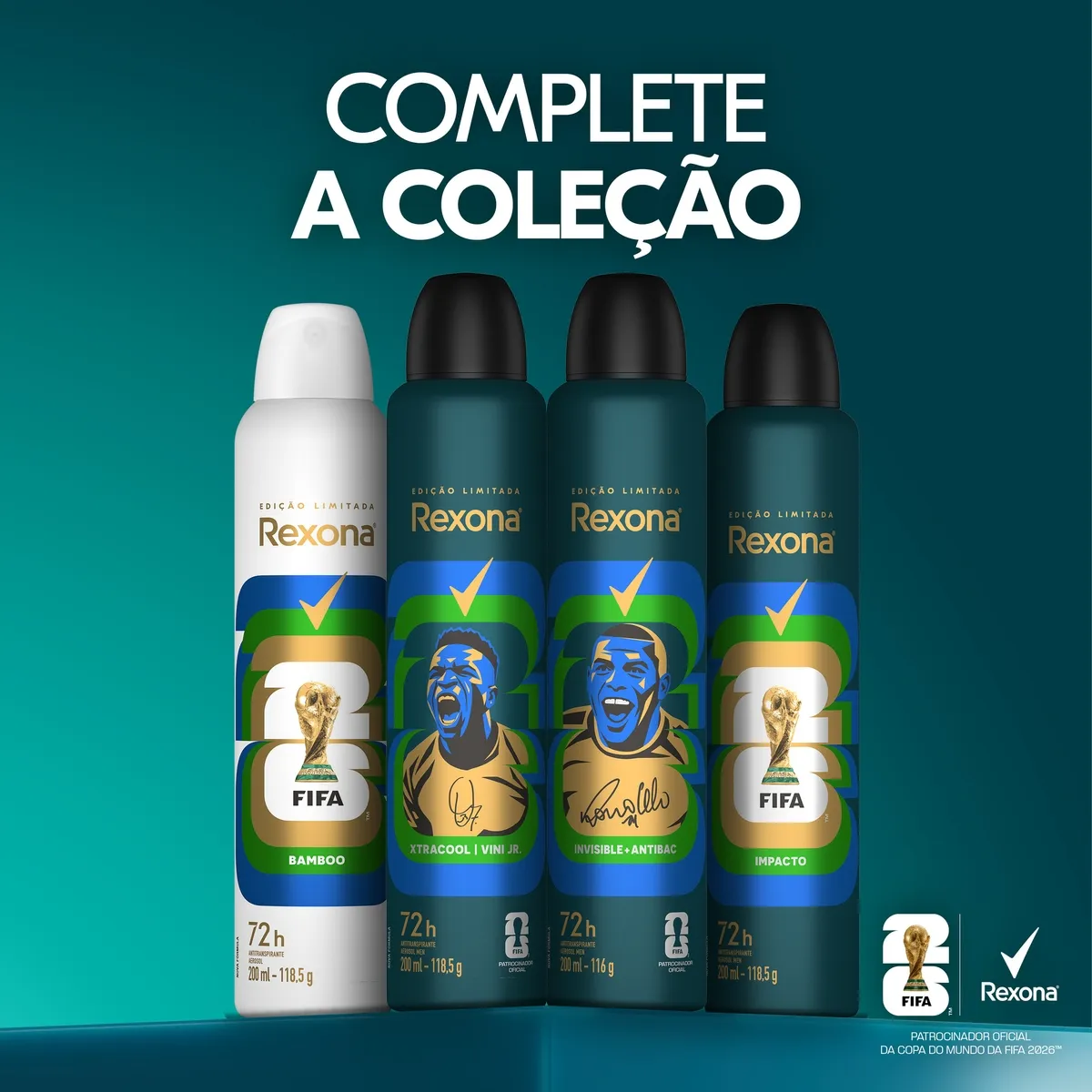 Desodorante Antitranspirante Rexona Men Impacto Proteção 72h Aerossol 150ml — foto 7