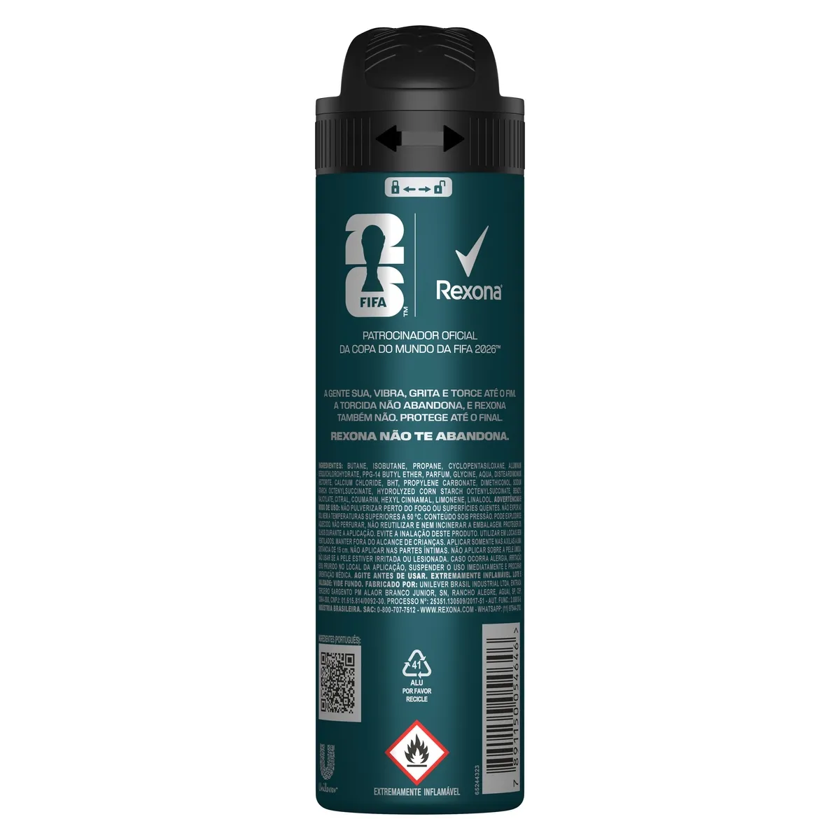 Desodorante Antitranspirante Rexona Men Impacto Proteção 72h Aerossol 150ml — foto 3