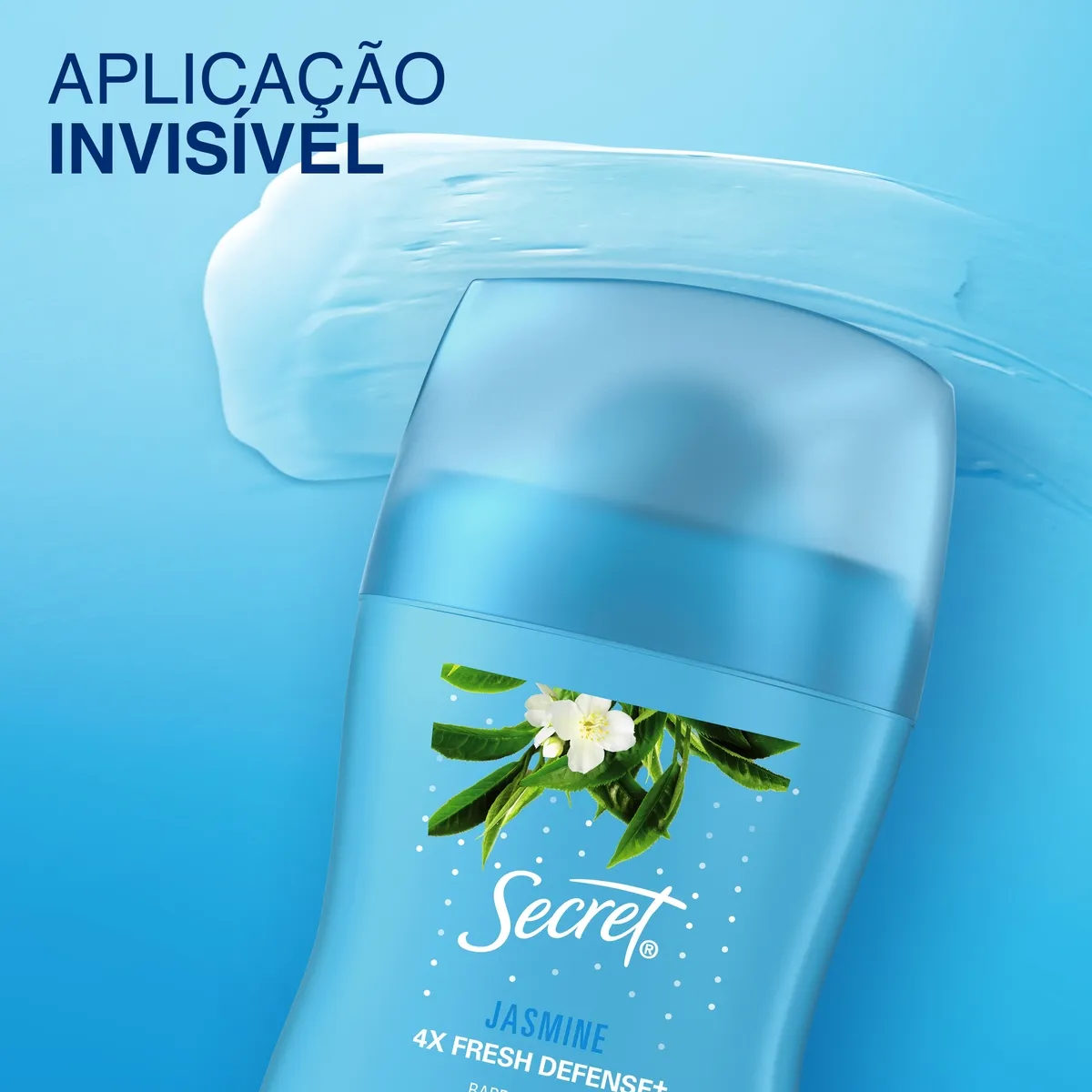 Desodorante Antitranspirante Secret Barra Invisivel Jasmine 45g — foto 2