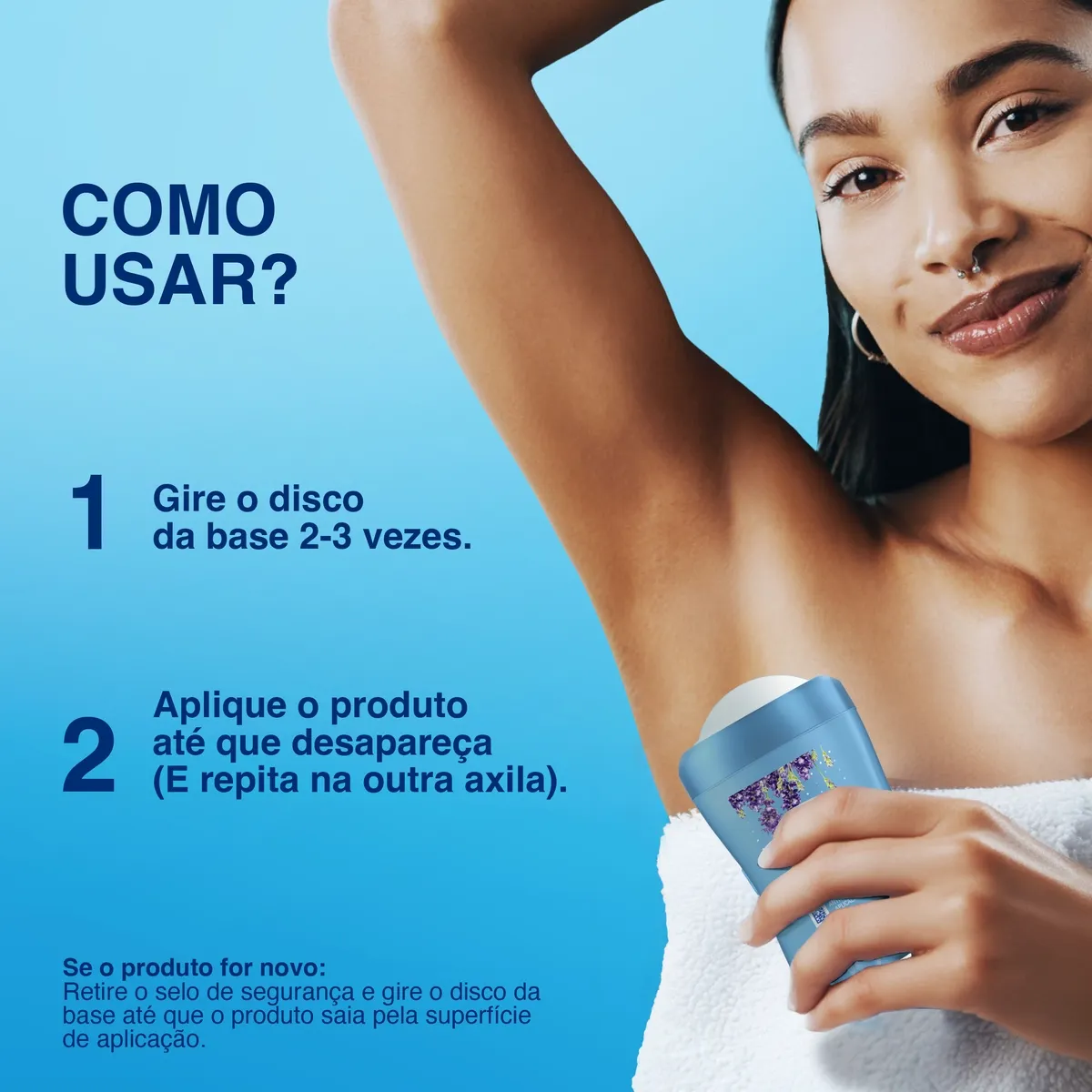 Desodorante Antitranspirante Secret pH Balanceado Lavanda Stick 45g — foto 5