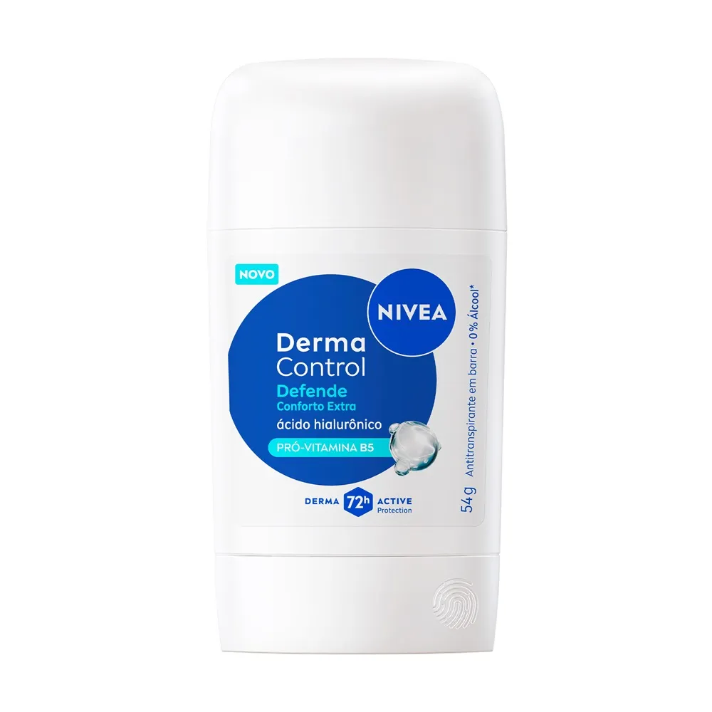 Desodorante Nivea Antitranspirante Derma Control 72h Stick 54g — foto 2