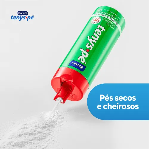 Desodorante para os Pés Tenys Pé Canforado Antisséptico Pó 100g — foto 3