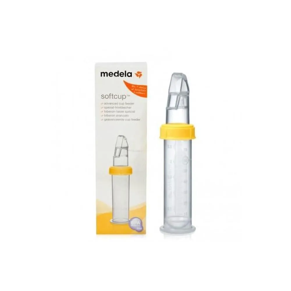 Dosador de Leite Materno Medela SoftCup Silicone 80ml 1 Unidade