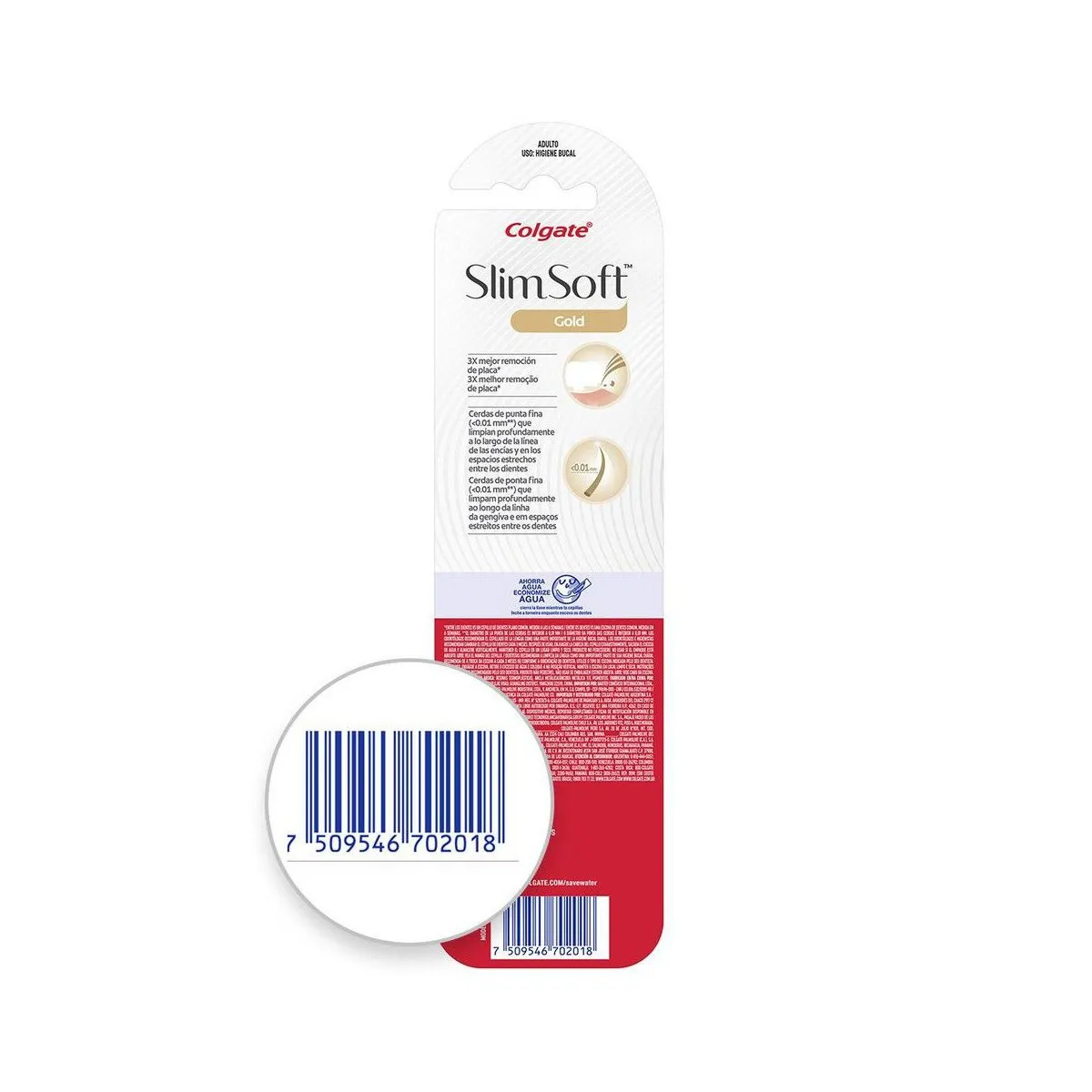 Escova de Dente Colgate Slim Soft Gold 2 unid — foto 8
