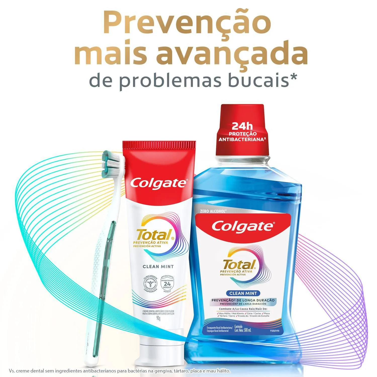 Escova Dental Colgate Total Limpeza Espumosa Cerdas Macia 2 Unidades — foto 15