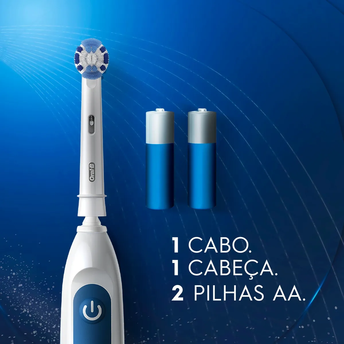 Escova Dental Elétrica Oral-B Pro Clean Pilha 1 Unidade — foto 6
