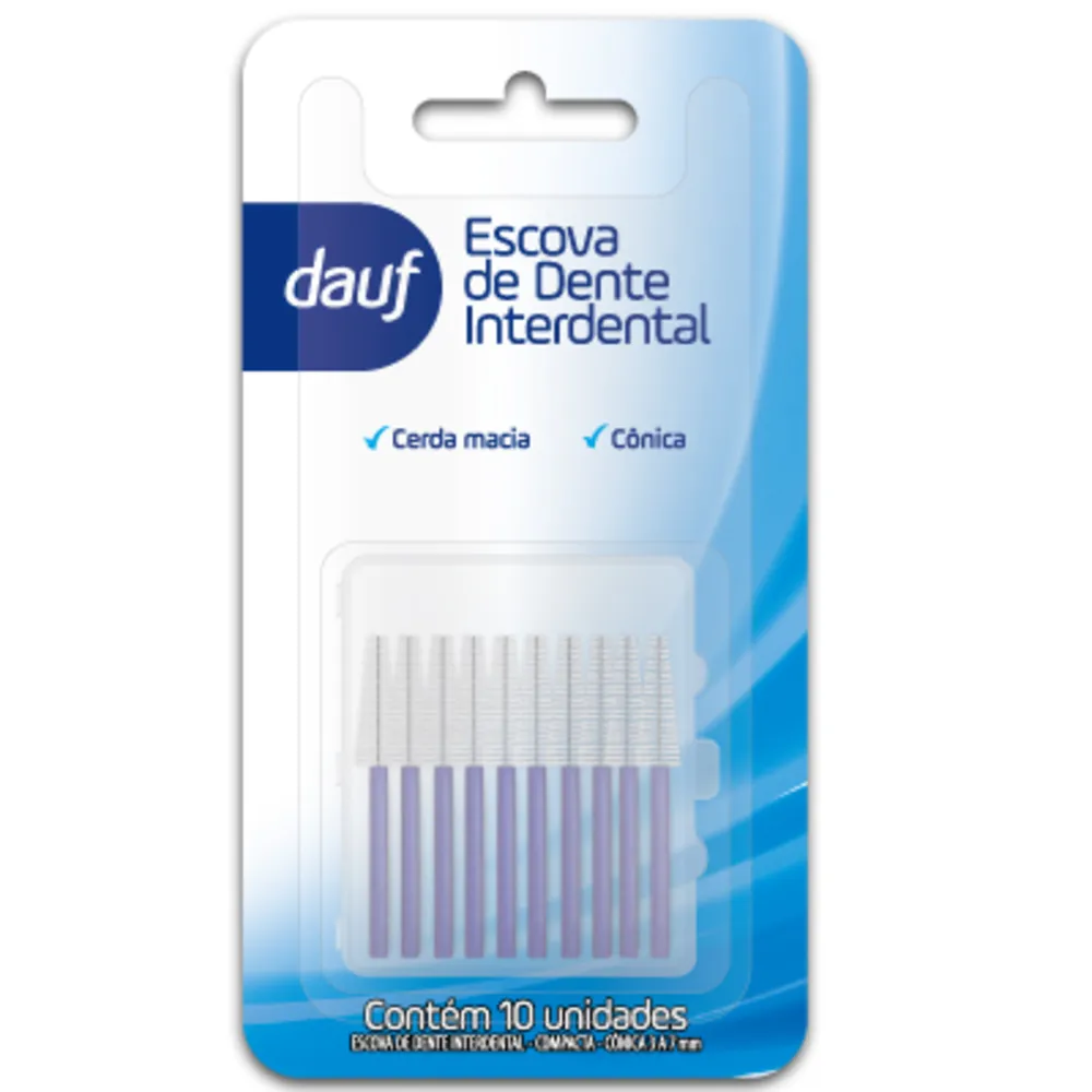 Escova Interdental Dauf Conica 3mm A 7mm