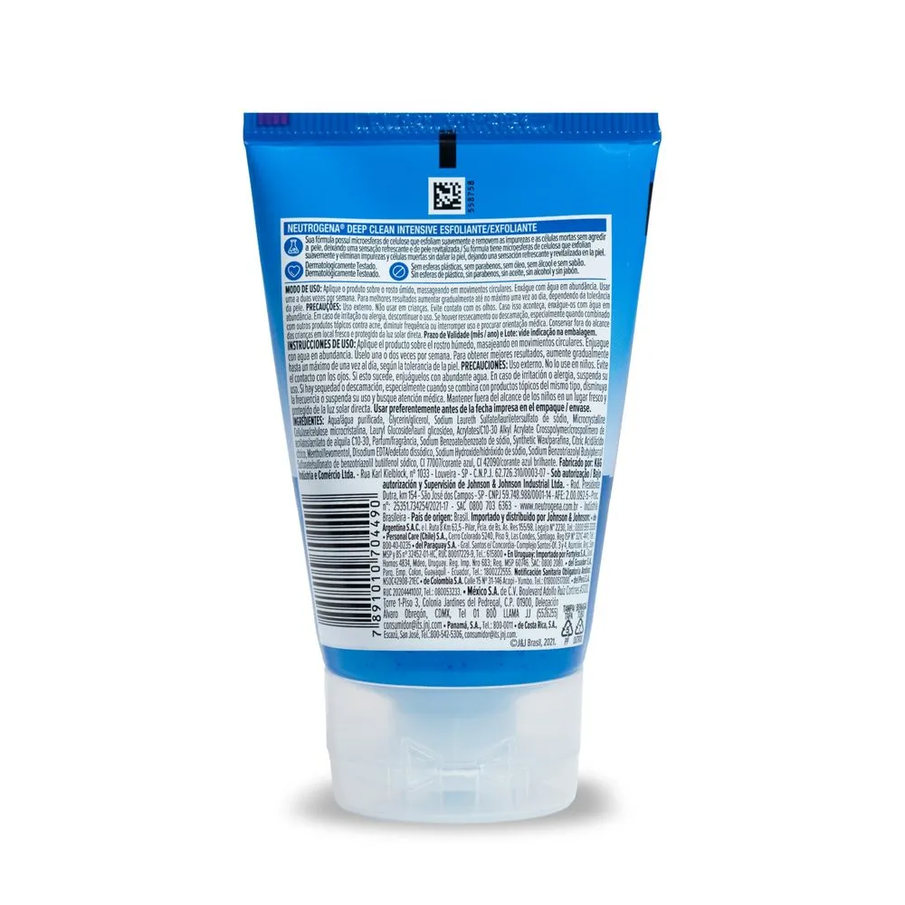 Esfoliante Facial Neutrogena Deep Clean Energizing 100g — foto 2