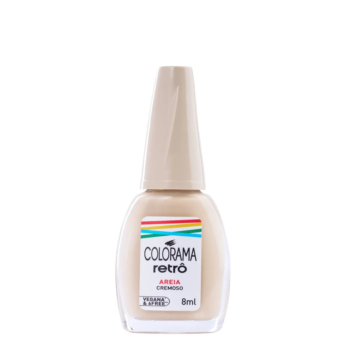 Esmalte Colorama Cremoso Areia Retrô Frasco 8ml
