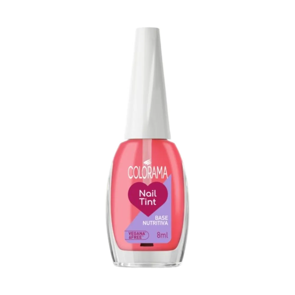Esmalte Colorama Cuidados Base Nutritiva Rosa Translúcido 8ml