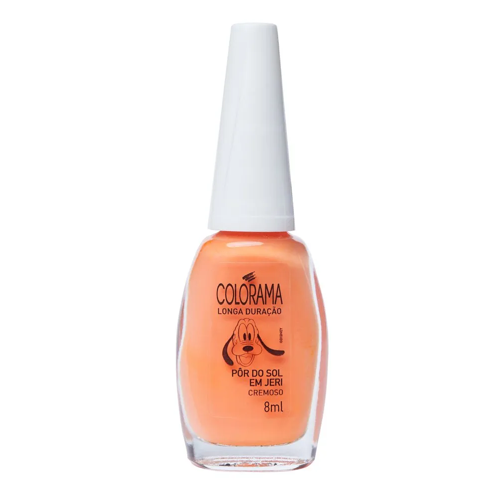 Esmalte Colorama mickey E Amigos - pôr do Sol Em jeri 8ml