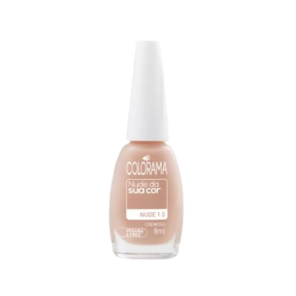 Esmalte Colorama Nude da Sua Cor 1.0 Cremoso 8ml