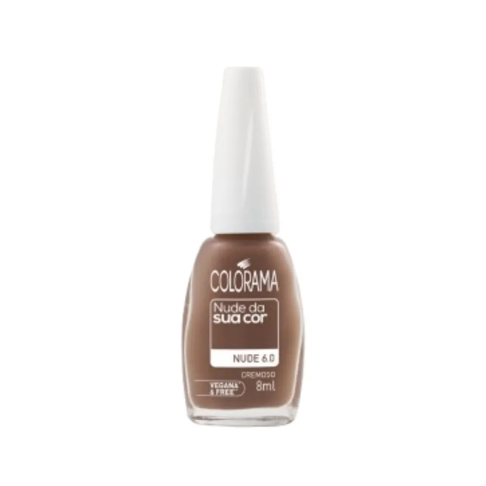 Esmalte Colorama Nude da Sua Cor 6.0 Cremoso 8ml