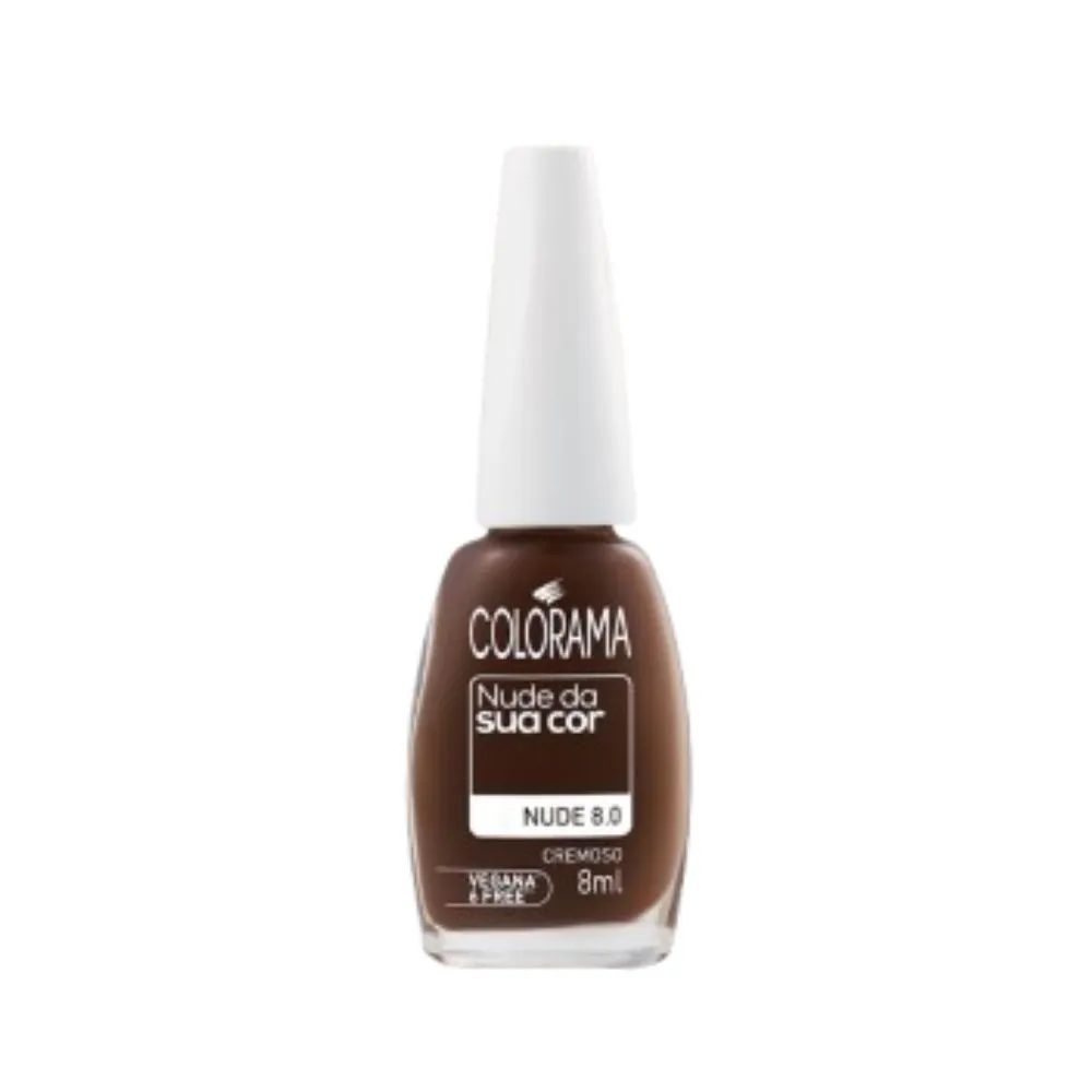 Esmalte Colorama Nude da Sua Cor 8.0 Cremoso 8ml