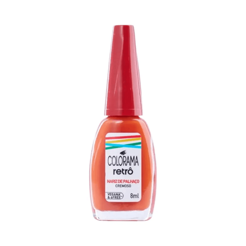 Esmalte Colorama Retrô Nariz de Palhaço Cremoso 8ml