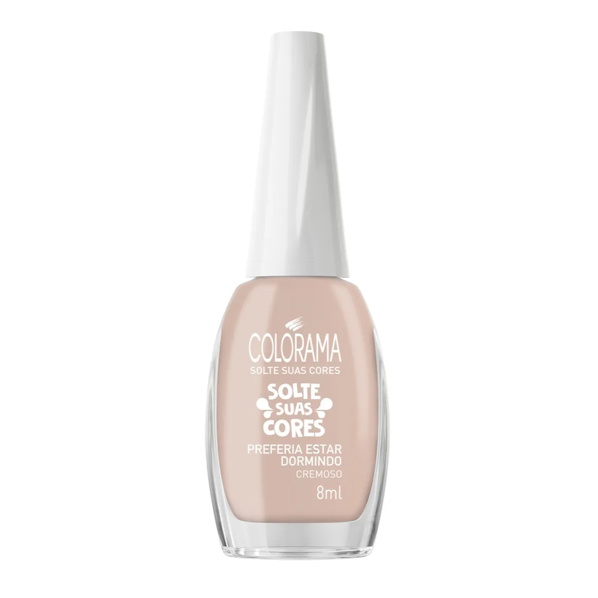 Esmalte Colorama Solte Suas Cores Preferia Estar Dormindo Cremoso 8ml