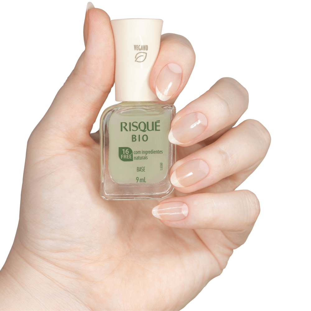 Esmalte Risqué Bio Base Couve Kale Transparente Vegano 9ml — foto 2