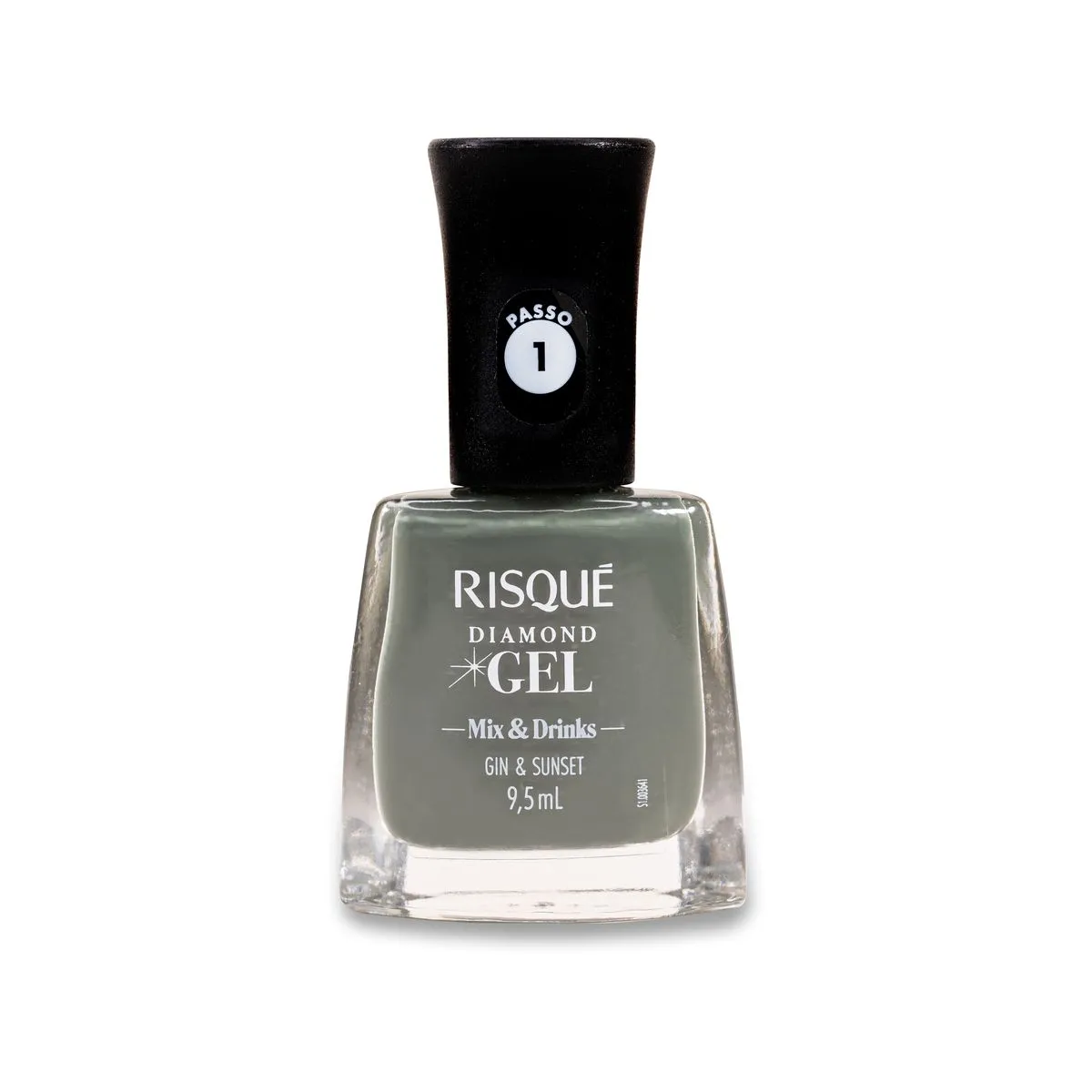 Esmalte Risque diamond gel gin & sunset 8ml Sem Blister