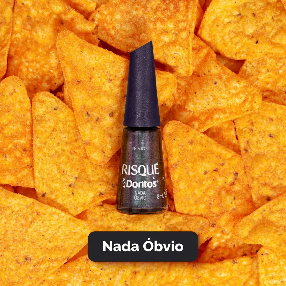 Esmalte Risqué Doritos Nada Óbvio Metálico 8ml — foto 2