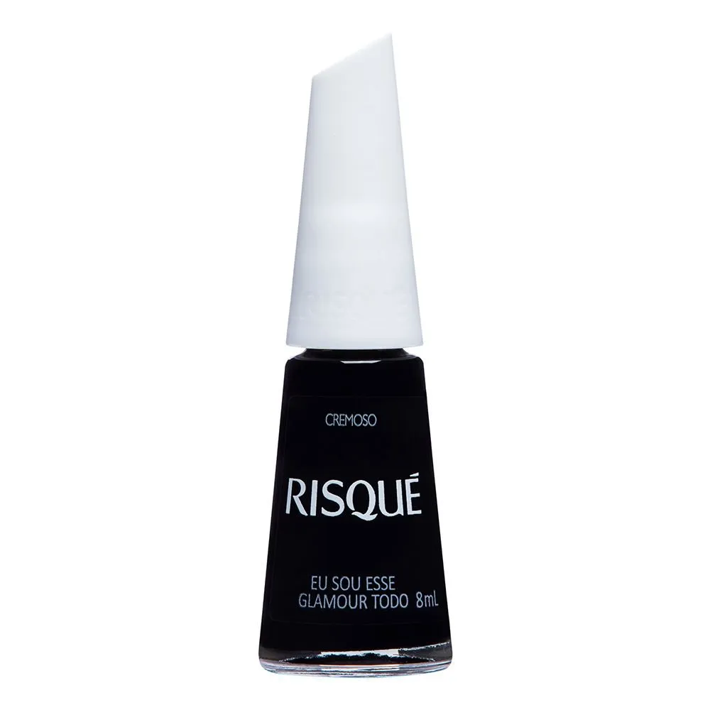 Esmalte Risqué Hipoalergênico Eu Sou Esse Glamour Todo Cremoso 8ml