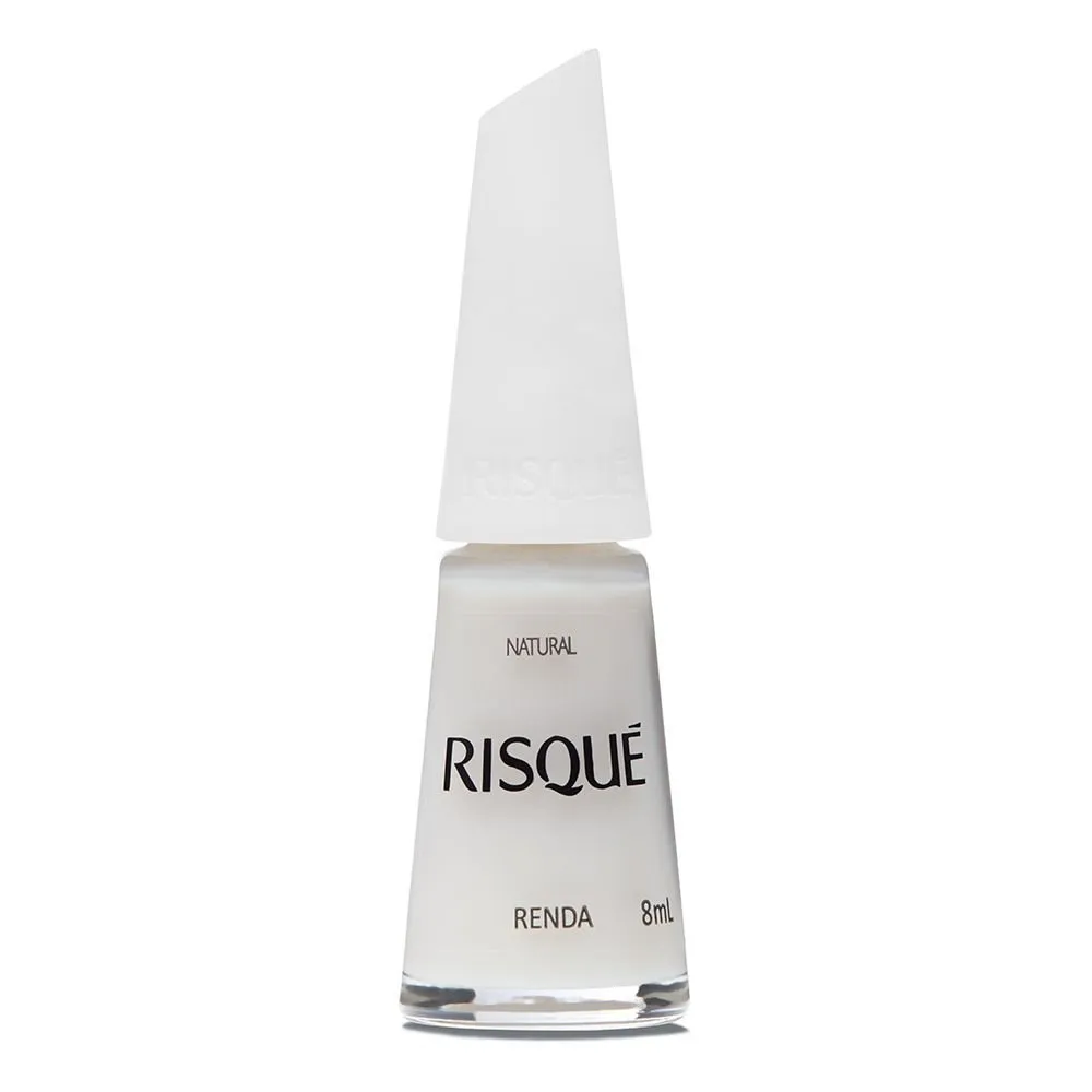 Esmalte Risqué Hipoalergênico Renda Natural 8ml
