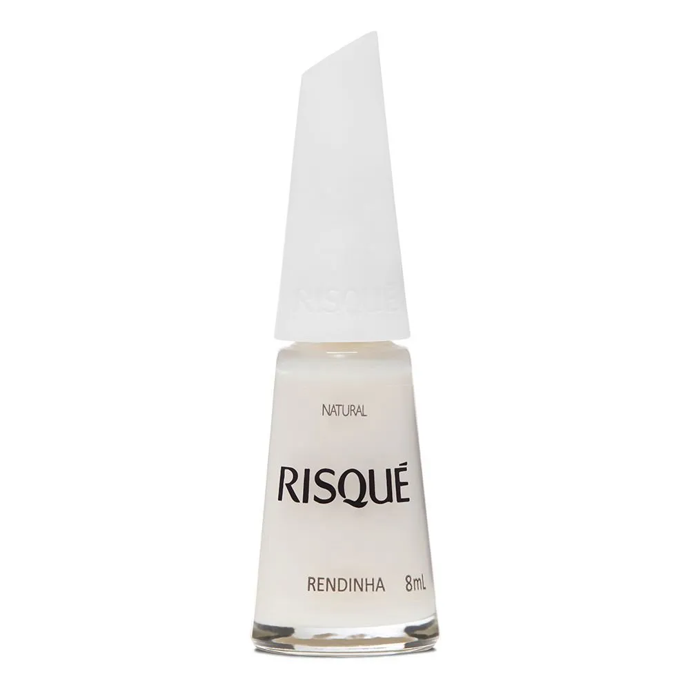 Esmalte Risqué Hipoalergênico Rendinha Natural 8ml
