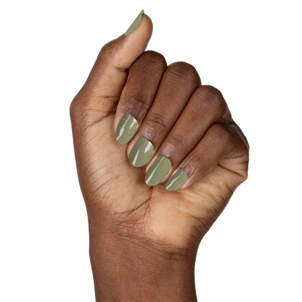 Esmalte Risqué Verde Militar Cremoso Guerreira do Arco-íris 8ml — foto 5