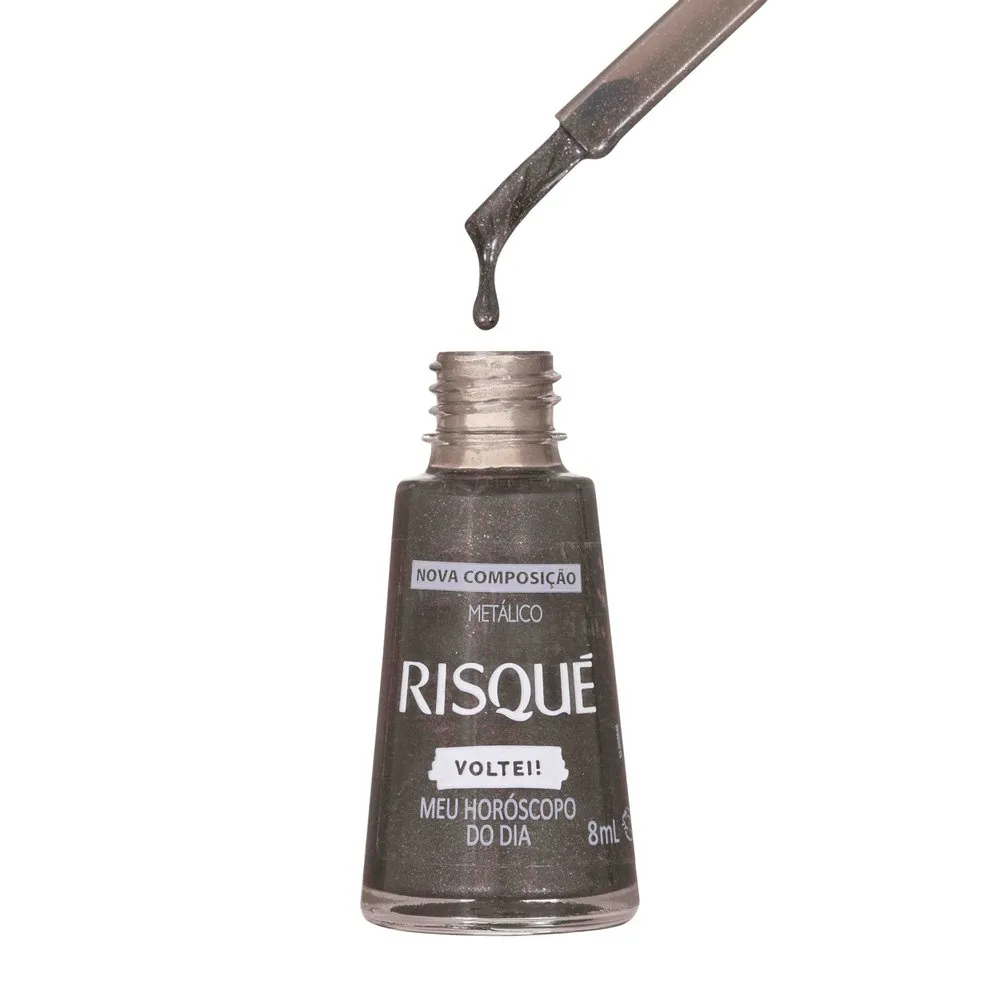 Esmalte Risqué Voltei! Meu Horóscopo do Dia Metálico 8ml — foto 7