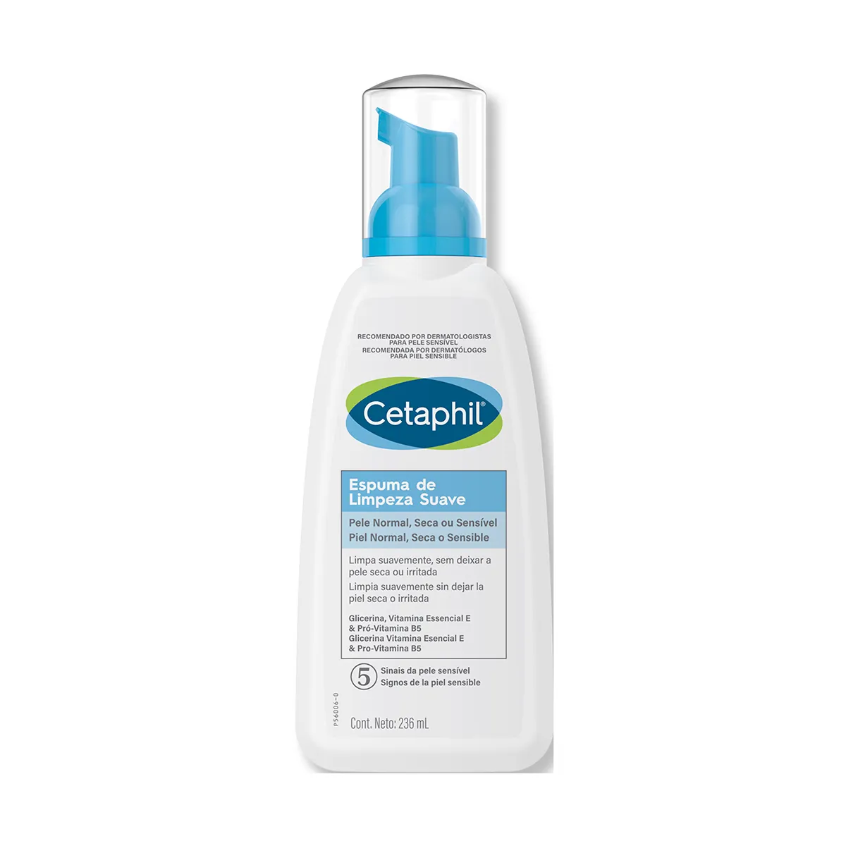 Espuma de Limpeza Facial Cetaphil Suave Pele Sensível 236ml — foto 9