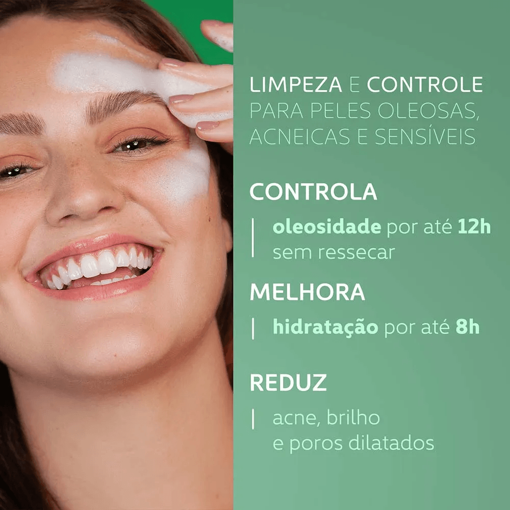 Espuma de Limpeza Facial Glycare Control Ácido Glicólico 150ml — foto 3