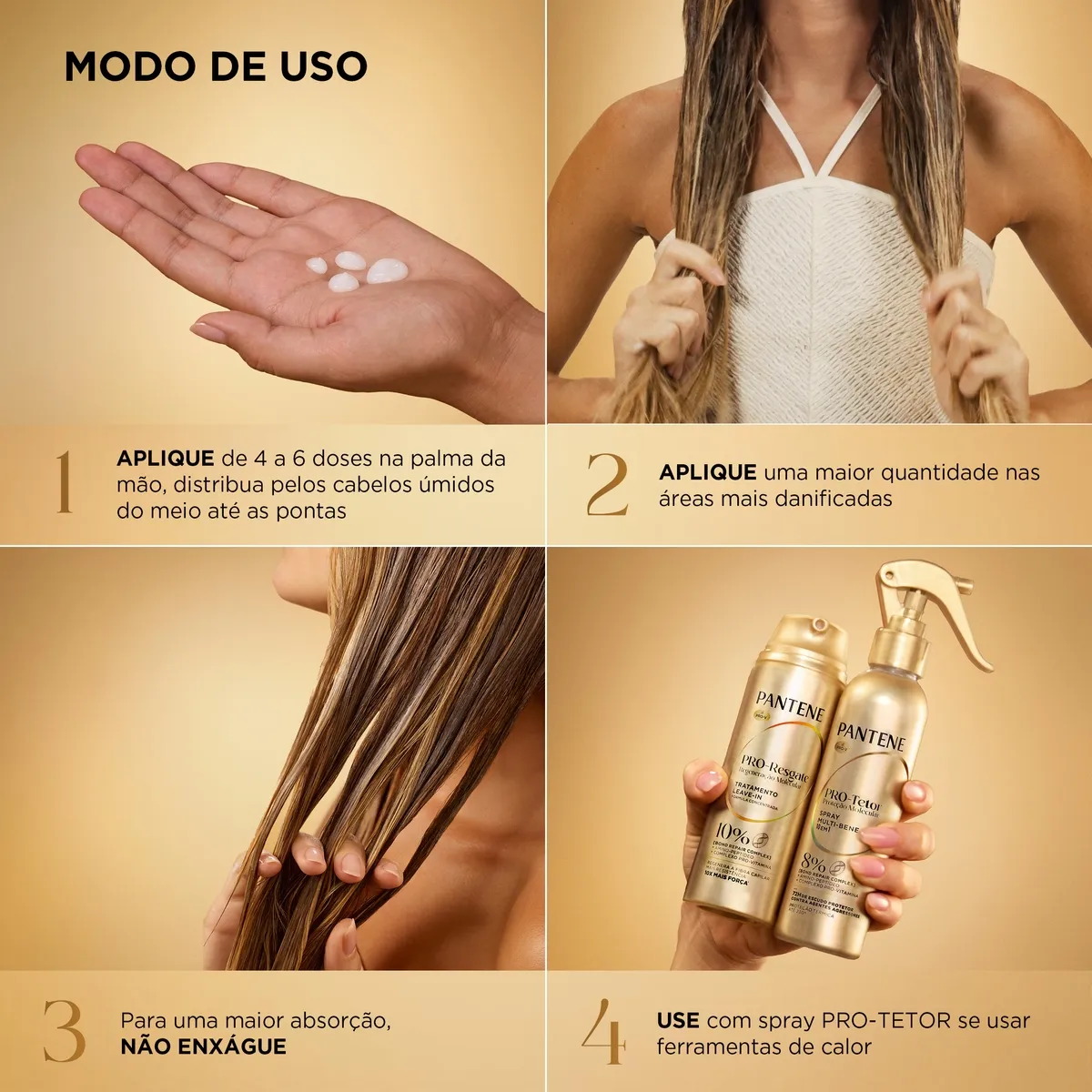 Finalizador Leave-In Pantene Regeneração Molecular Bond Repair 150ml — foto 7