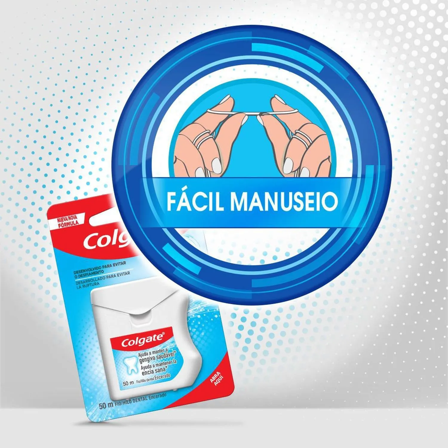 Fio Dental Colgate Sem Sabor 50 metros — foto 6