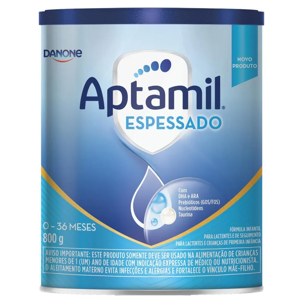 Fórmula Infantil Aptamil Espessado de 0 a 36 meses 800g
