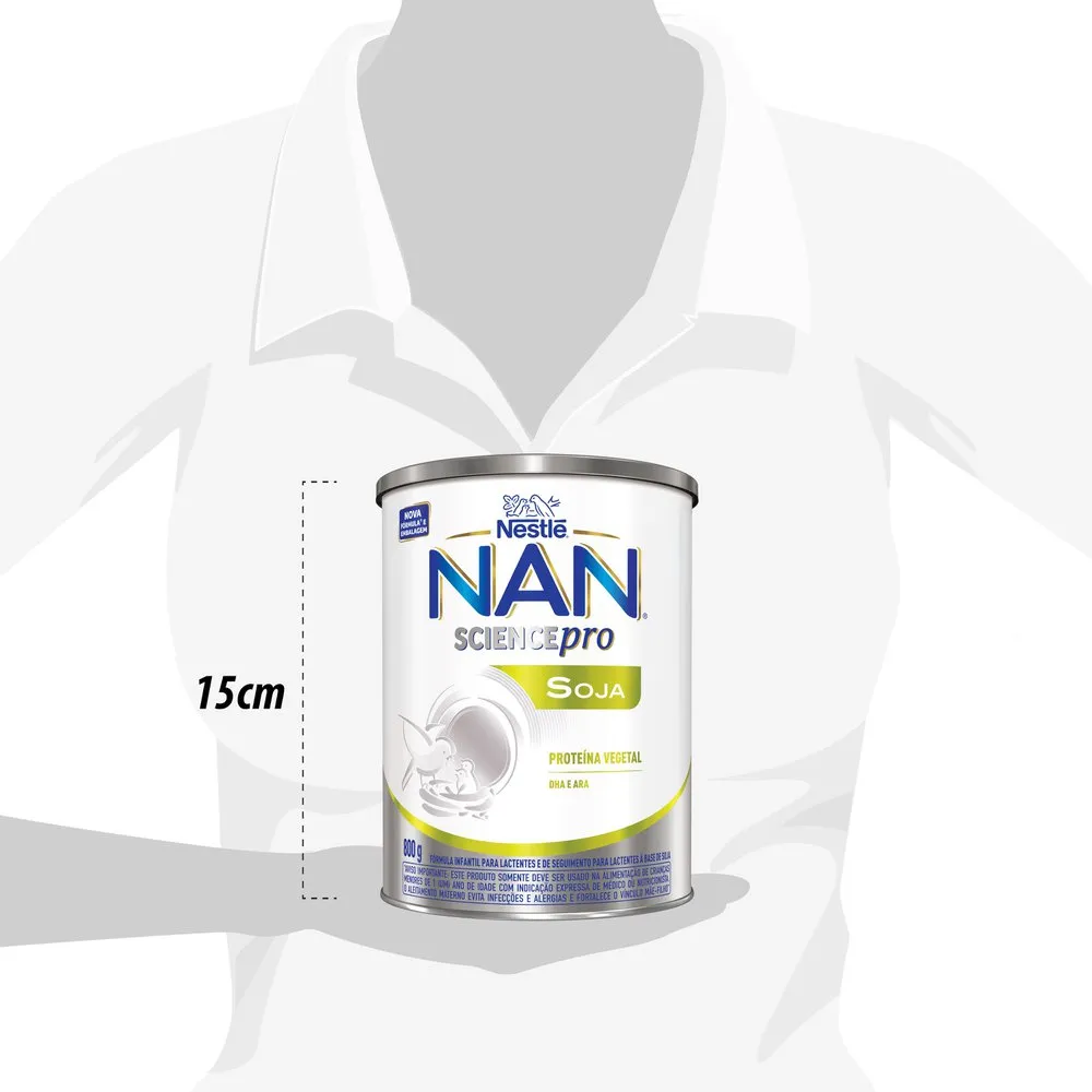 Fórmula Infantil NAN SciencePro Soja Sem Lactose 800g — foto 5