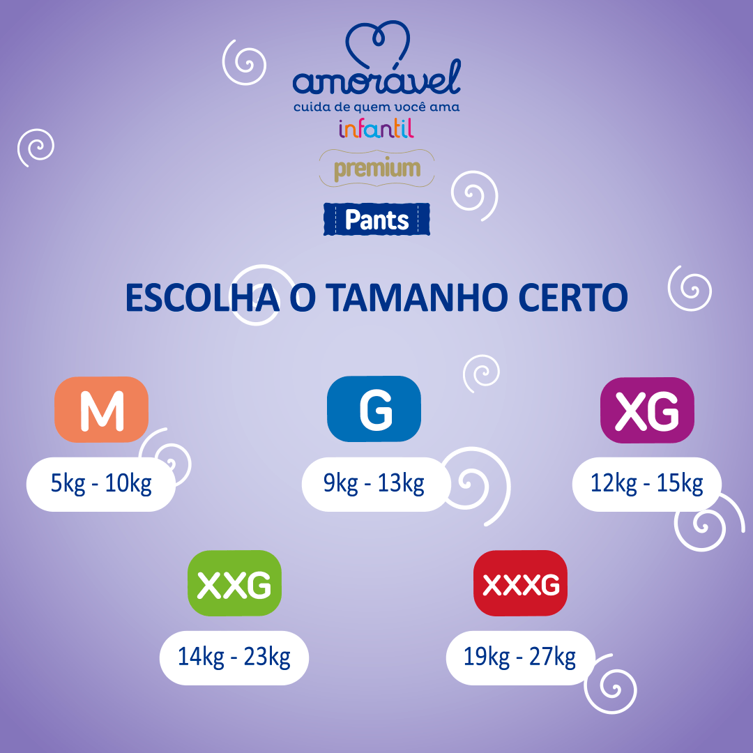 Fralda Amorável Pants Ultrabag Xg 66 Unidades — foto 5