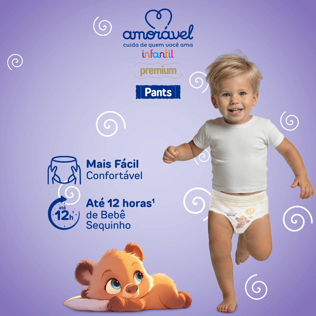 Fralda Amorável Pants Ultrabag Xxg 60 Unidades — foto 4