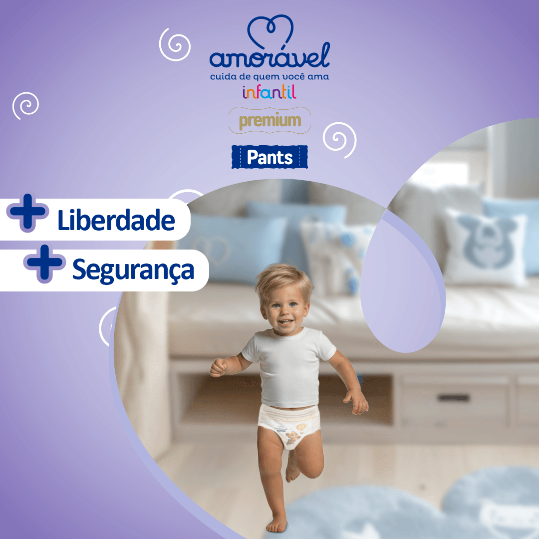 Fralda Amorável Pants Ultrabag Xxg 60 Unidades — foto 6
