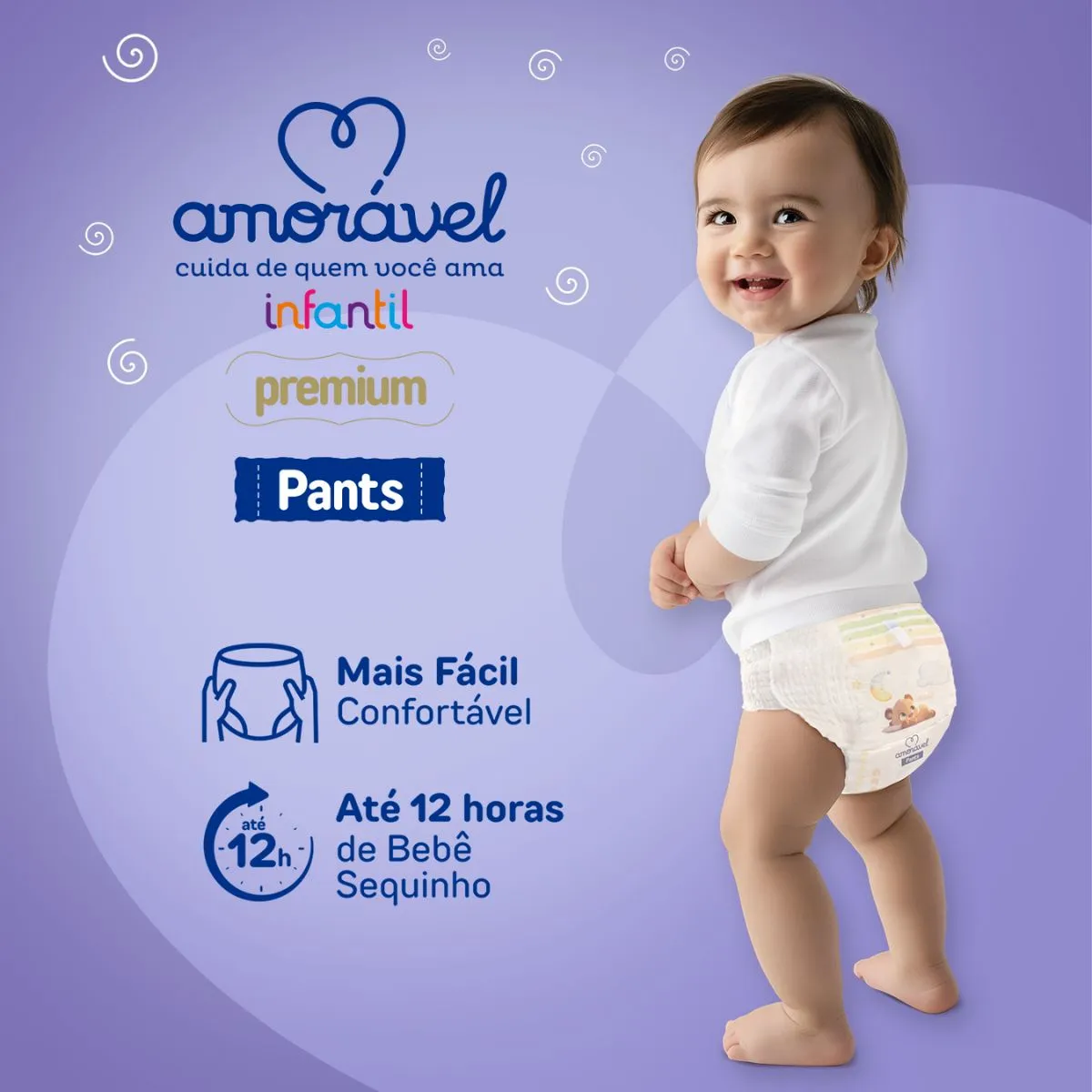 Fralda Amoravel Pants XXG 44 Unidades — foto 3