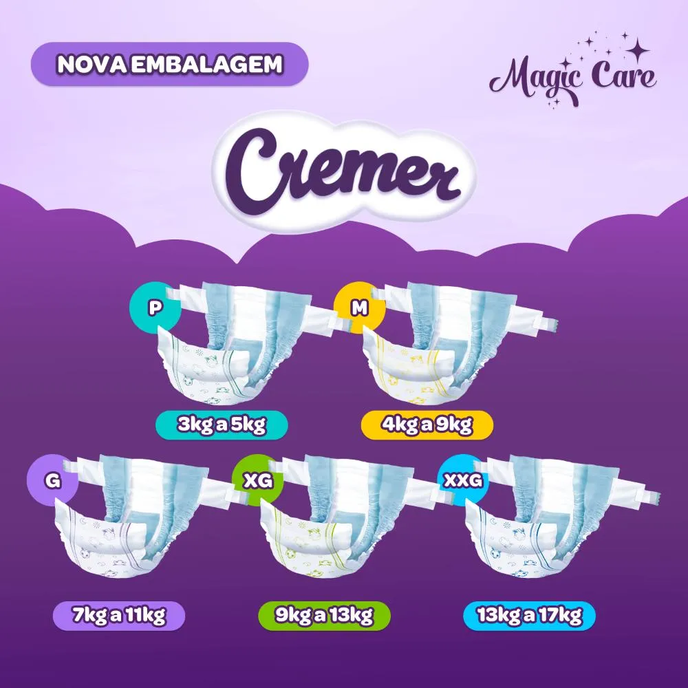 Fralda Cremer Econômica Tamanho G - 30 Unidades — foto 4