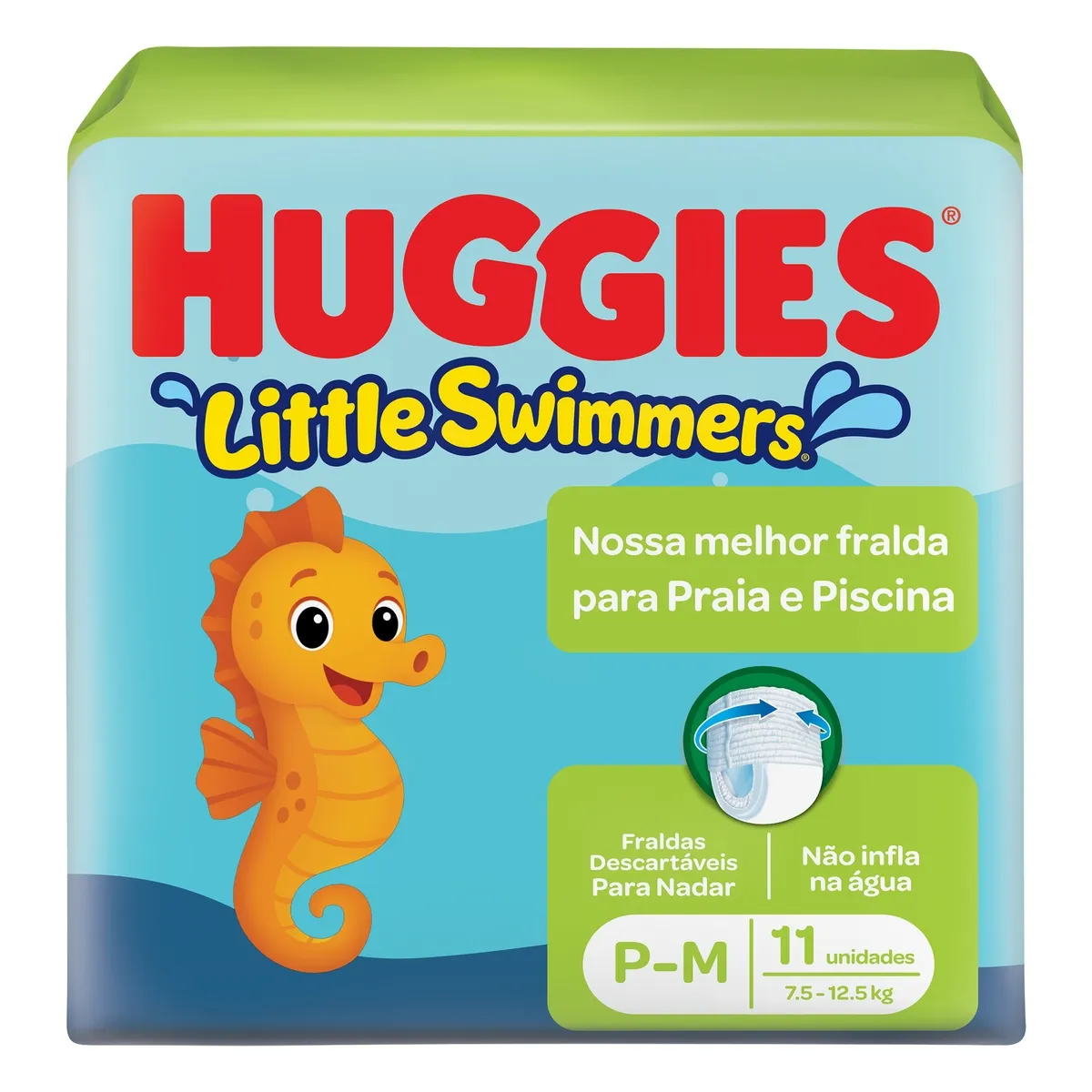 Fralda Huggies Little Swimmers P/M 11 Un