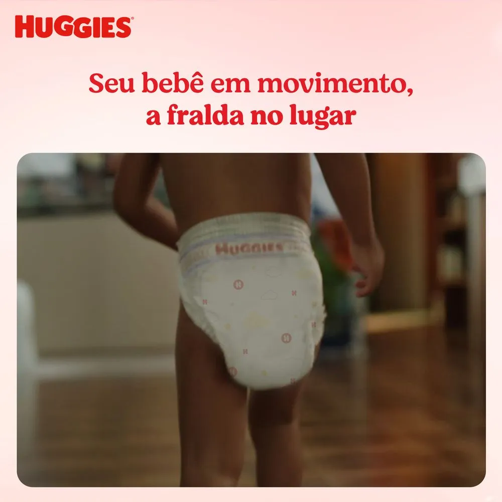 Fralda Huggies Máxima Proteção XG 82 Unidades — foto 3